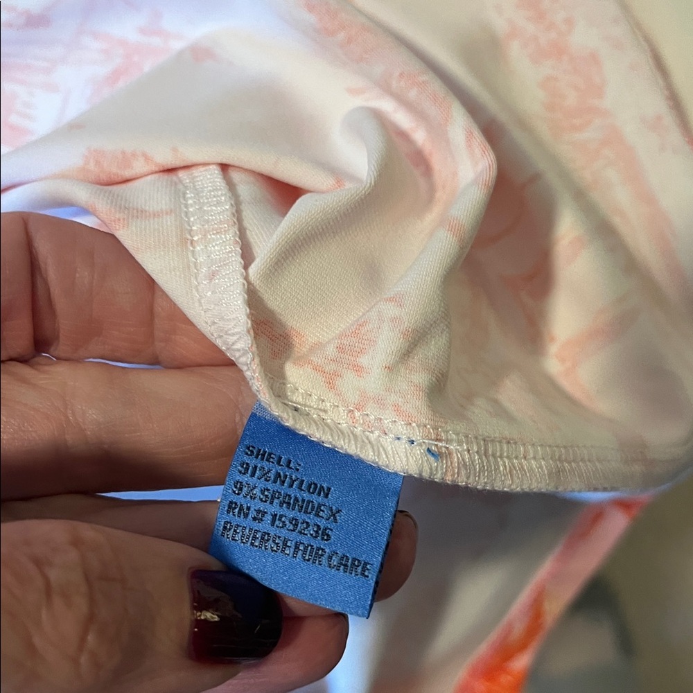 J. McLaughlin Pink and Orange Patterned dress - Picture 6 of 6